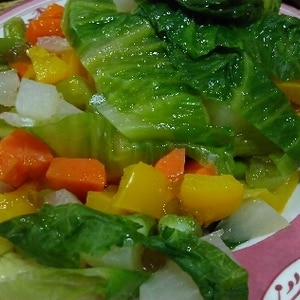 夏野菜のひんやり冷たい冷製ジュレ